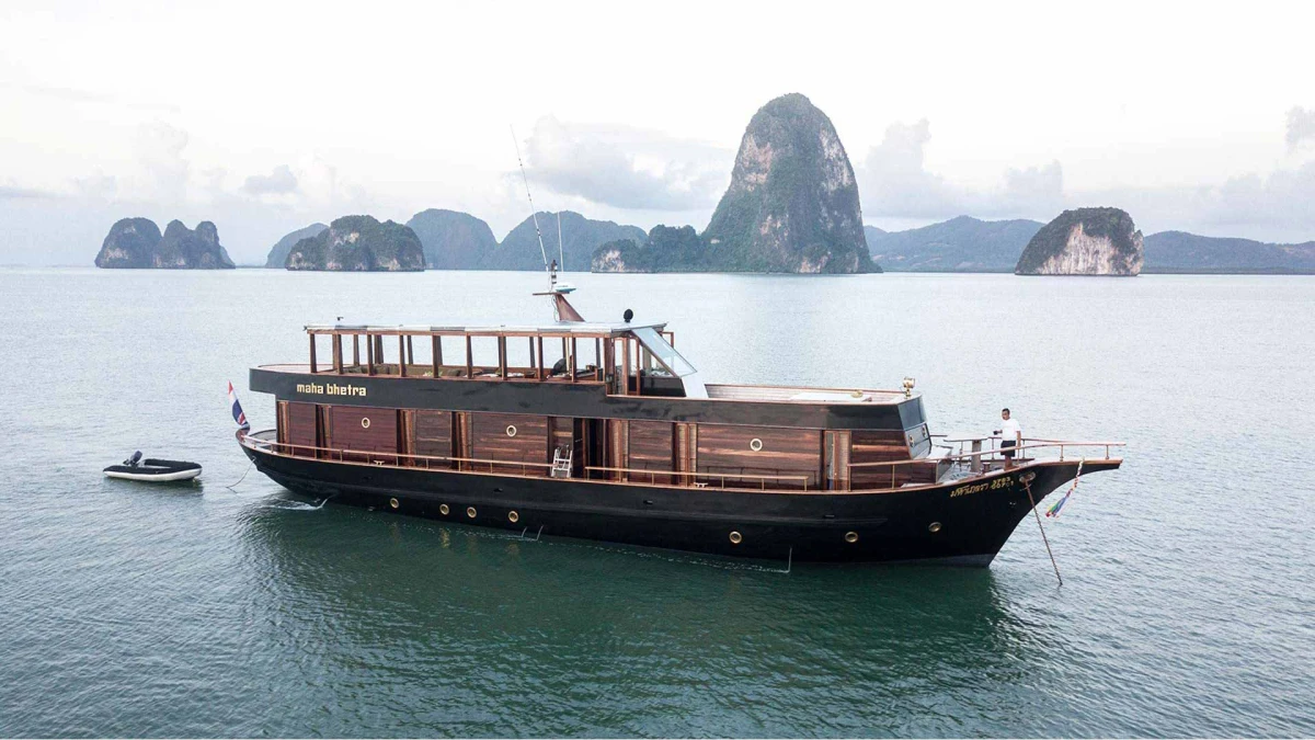 Wooden yacht MAHA BHETRA - For Charter in Phuket, Thailand
